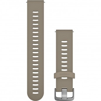 Ремешок сменный для GARMIN FORERUNNER 645 SANDSTONE WITH SILVER Ремешок сменный для GARMIN FORERUNNER 645 SANDSTONE WITH SILVER