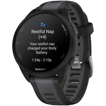 Смарт-часы GARMIN FORERUNNER 165 MUSIC Black/Slate Gray Смарт-часы GARMIN FORERUNNER 165 MUSIC Black/Slate Gray